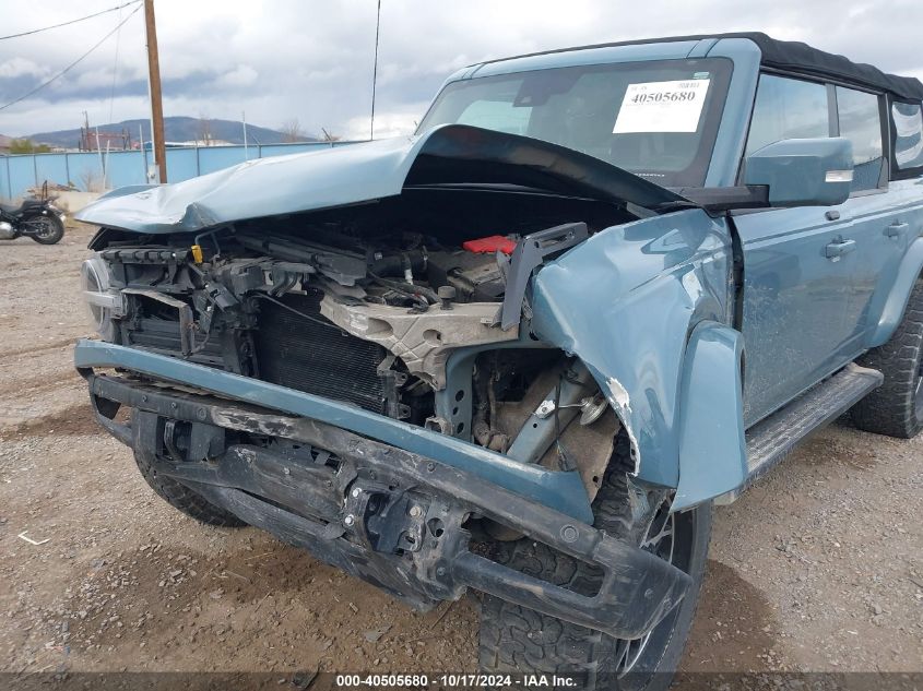 2021 Ford Bronco Outer Banks VIN: 1FMEE5DP5MLA81475 Lot: 40505680