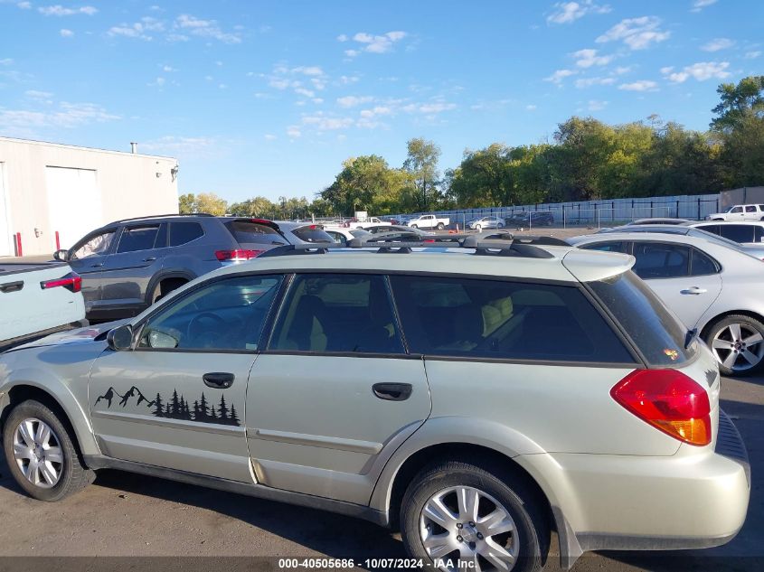 4S4BP61C957311050 2005 Subaru Outback Outback 2.5I