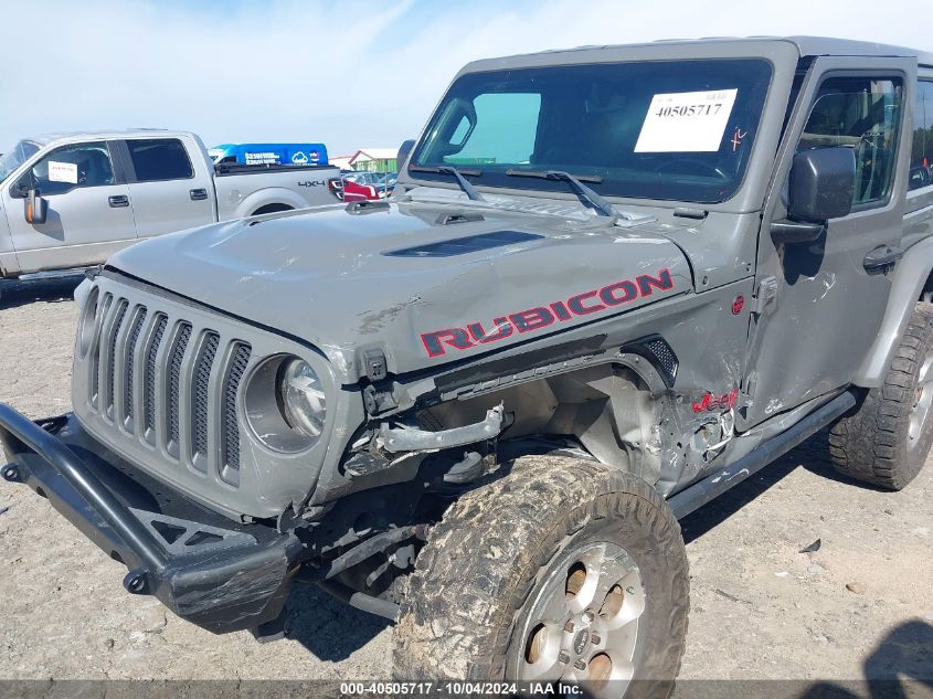 2020 Jeep Wrangler Rubicon 4X4 VIN: 1C4HJXCG6LW107539 Lot: 40505717