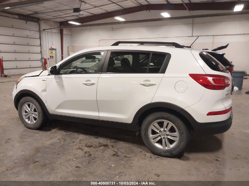 2011 Kia Sportage Lx VIN: KNDPBCA26B7077296 Lot: 40505731