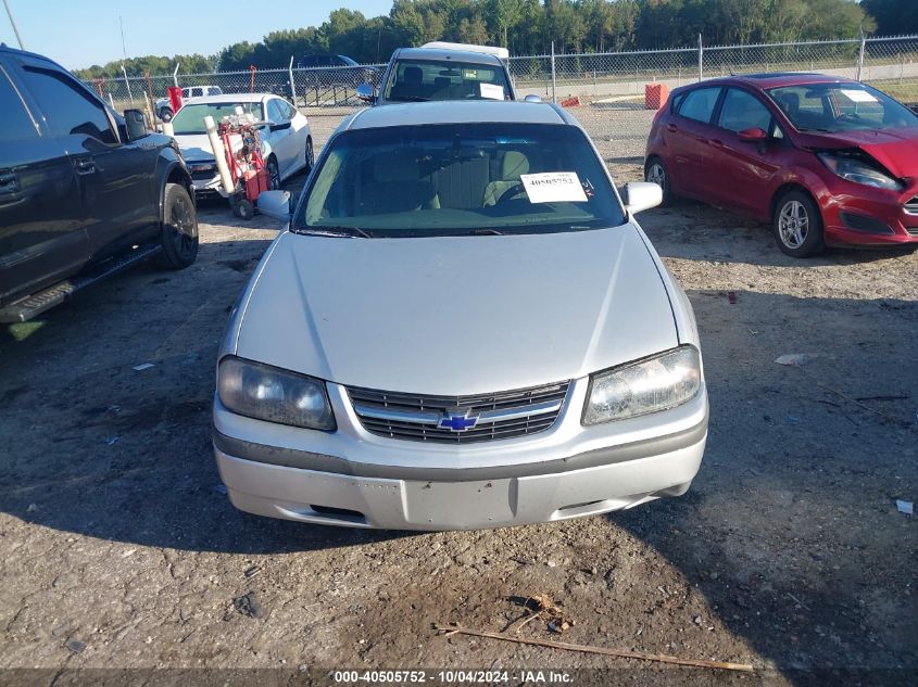 2002 Chevrolet Impala VIN: 2G1WF52E329376983 Lot: 40505752