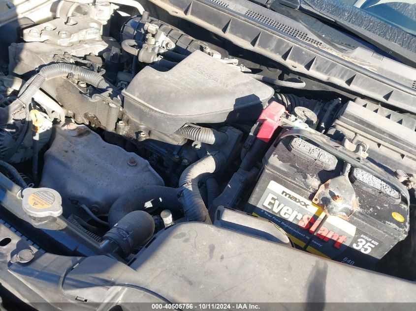 2010 Nissan Rogue S VIN: JN8AS5MT6AW504586 Lot: 40505756