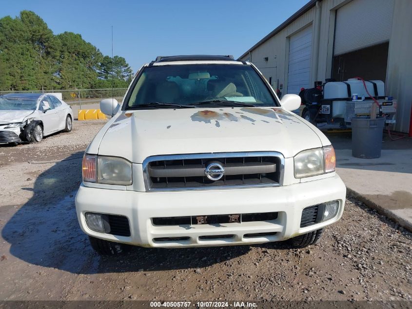 2003 Nissan Pathfinder Le/Se VIN: JN8DR09XX3W705823 Lot: 40505757