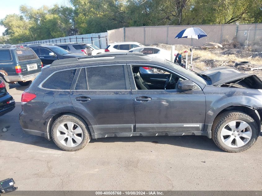 2011 Subaru Outback 2.5I Premium VIN: 4S4BRBGC2B3422018 Lot: 40505768