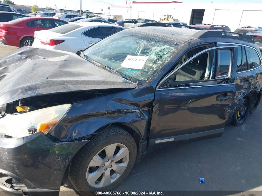 2011 Subaru Outback 2.5I Premium VIN: 4S4BRBGC2B3422018 Lot: 40505768