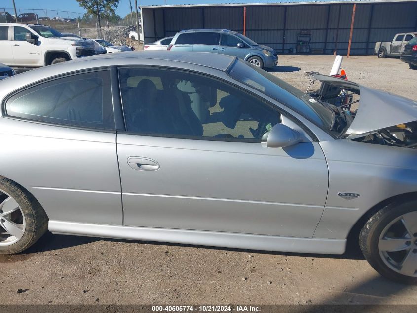 2005 Pontiac Gto VIN: 6G2VX12U05L377173 Lot: 40505774