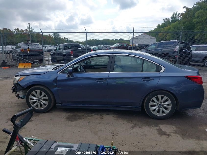 2015 Subaru Legacy 2.5I Premium VIN: 4S3BNAD60F3036759 Lot: 40505776