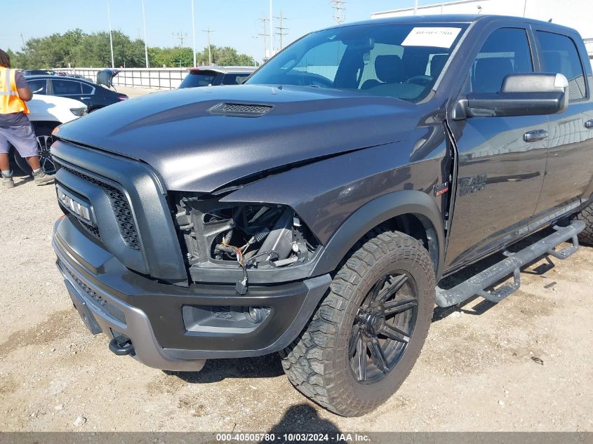 2018 Ram 1500 Rebel 4X4 5'7 Box VIN: 1C6RR7YT5JS110057 Lot: 40505780