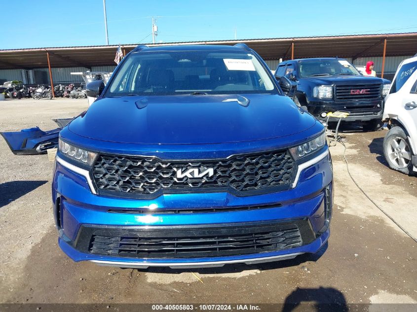 2022 Kia Sorento S VIN: 5XYRL4LC2NG159471 Lot: 40505803