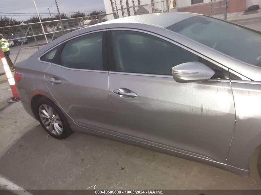 2014 Hyundai Azera VIN: KMHFG4JG4EA352892 Lot: 40505808