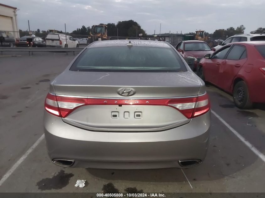 2014 Hyundai Azera VIN: KMHFG4JG4EA352892 Lot: 40505808