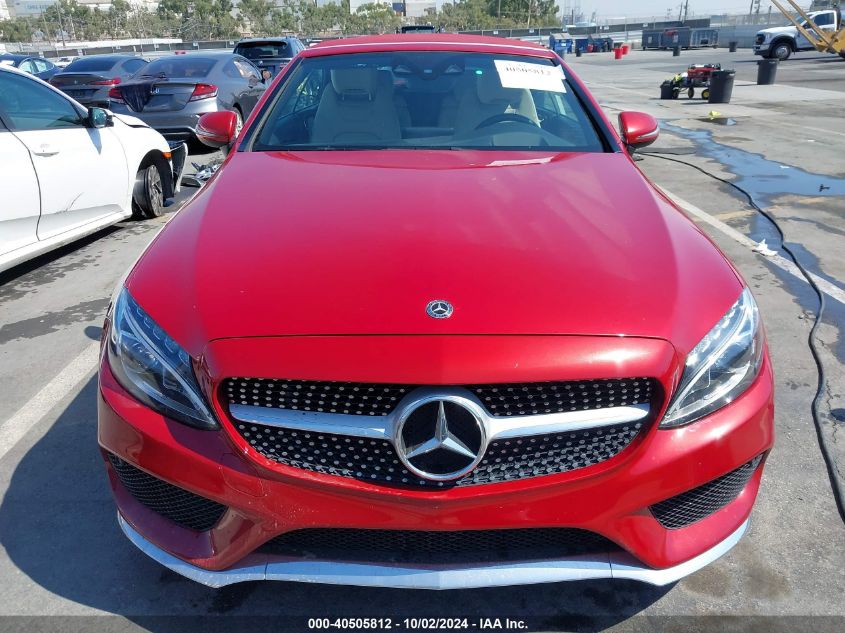 VIN WDDWK4JB2JF594560 2018 MERCEDES-BENZ C 300