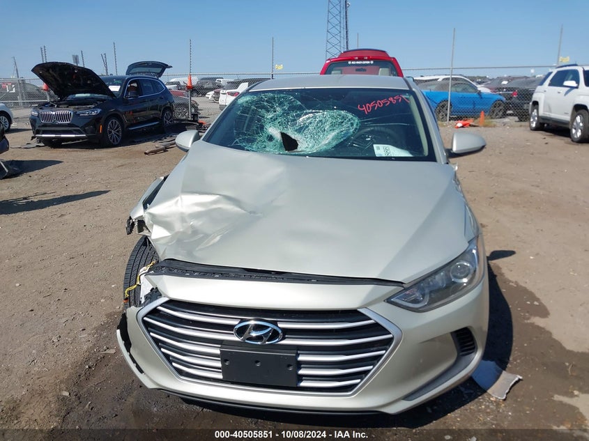 5NPD84LF7HH078954 2017 Hyundai Elantra Se