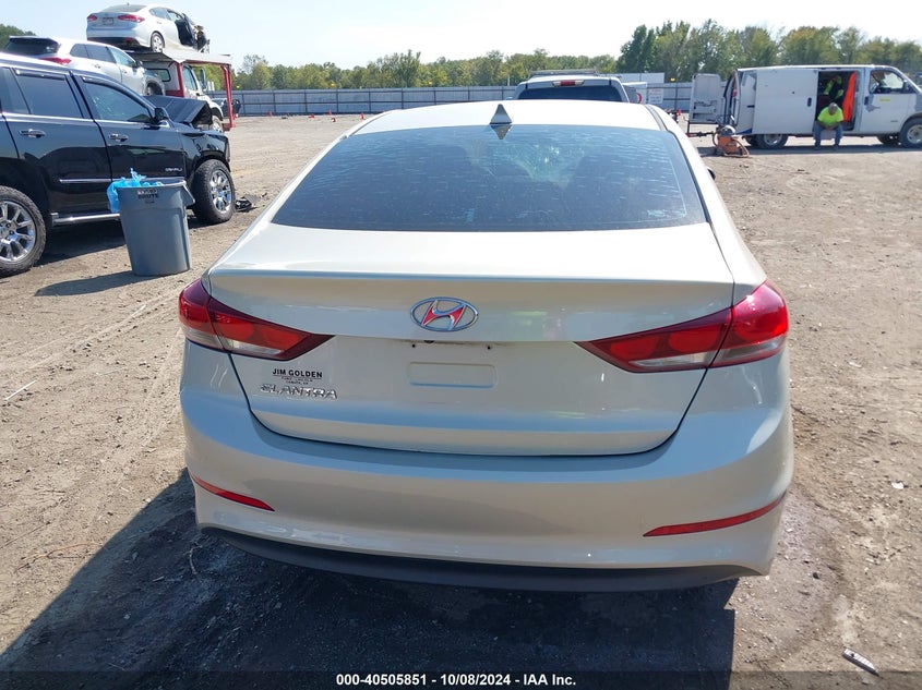 5NPD84LF7HH078954 2017 Hyundai Elantra Se