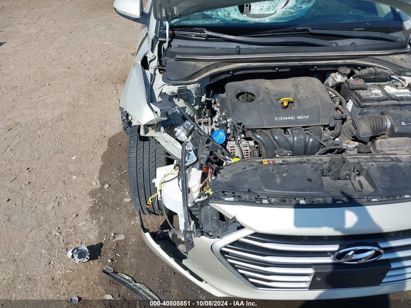 5NPD84LF7HH078954 2017 Hyundai Elantra Se