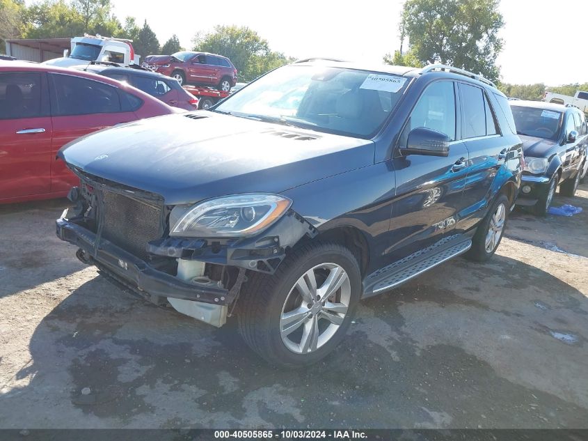 VIN 4JGDA5HB0EA297740 2014 Mercedes-Benz ML 350, 4M... no.2