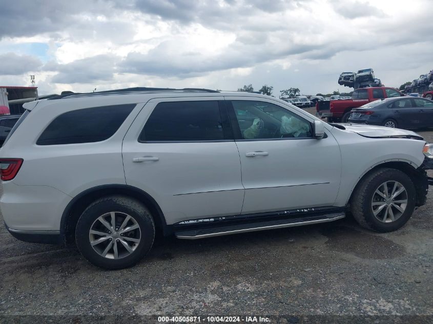 2016 Dodge Durango Limited VIN: 1C4RDHDG9GC466715 Lot: 40505871