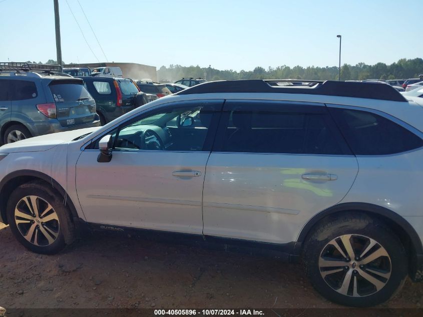 2018 Subaru Outback 2.5I Limited VIN: 4S4BSANC6J3205877 Lot: 40505896