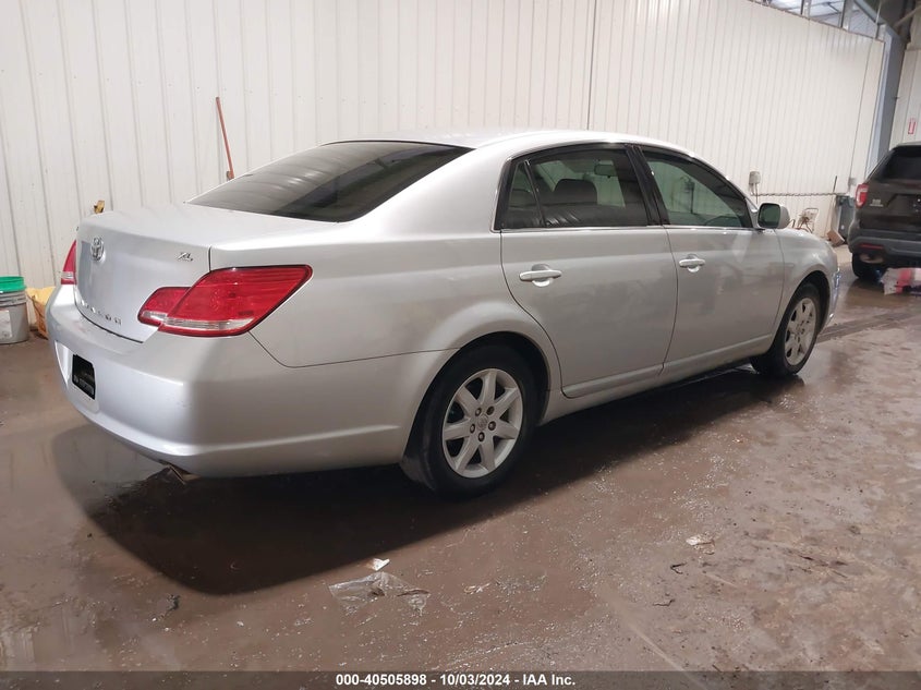 2007 TOYOTA AVALON VIN: 4T1BK36B27U216122