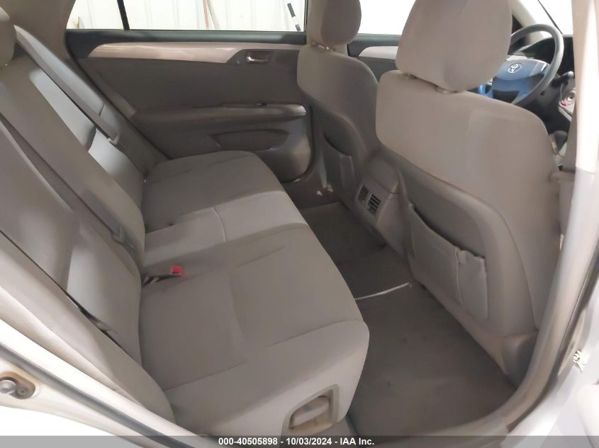 2007 TOYOTA AVALON VIN: 4T1BK36B27U216122