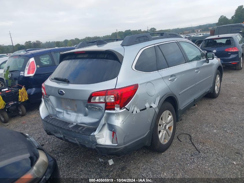 2016 Subaru Outback 2.5I Premium VIN: 4S4BSACC1G3273824 Lot: 40505919