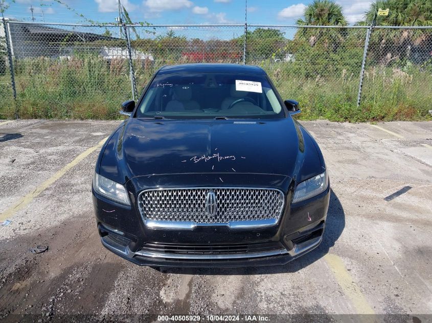 1LN6L9SK8H5607391 2017 Lincoln Continental Select