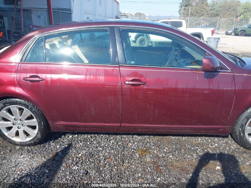 2007 Toyota Avalon Xls VIN: 4T1BK36B57U213960 Lot: 40505938