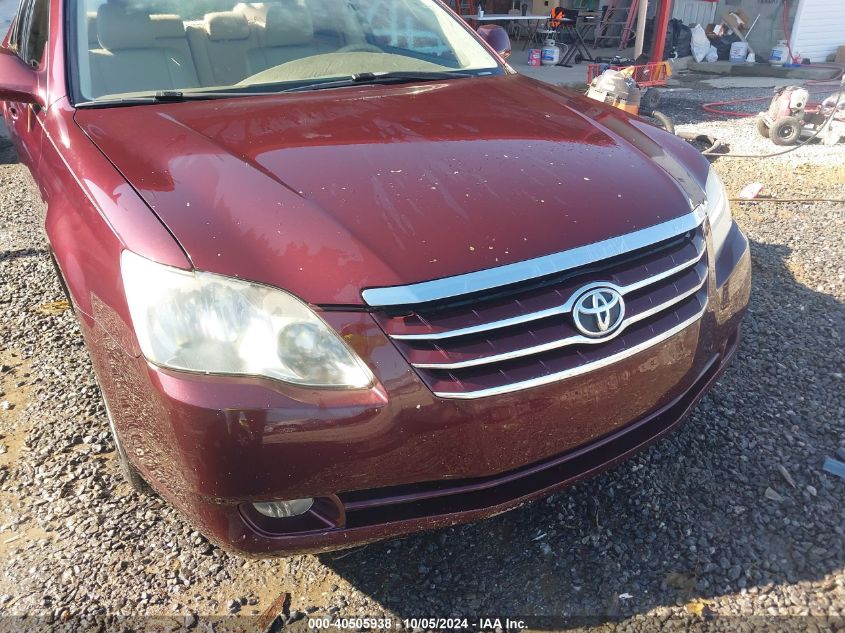 2007 Toyota Avalon Xls VIN: 4T1BK36B57U213960 Lot: 40505938