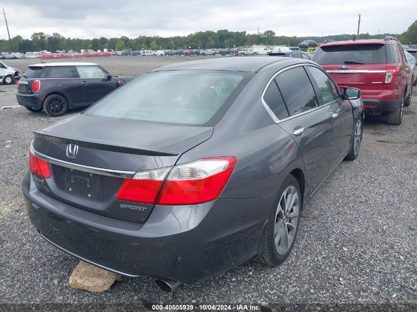 1HGCR2F55EA159049 2014 Honda Accord Sport