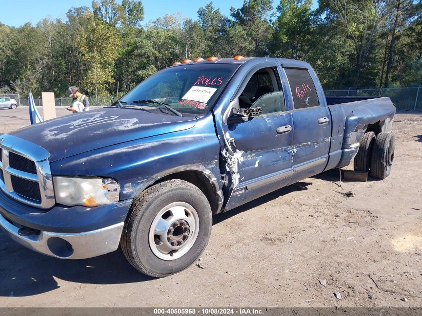 2005 Dodge Ram 3500 Slt/Laramie VIN: 3D7MR48C65G738973 Lot: 40505968