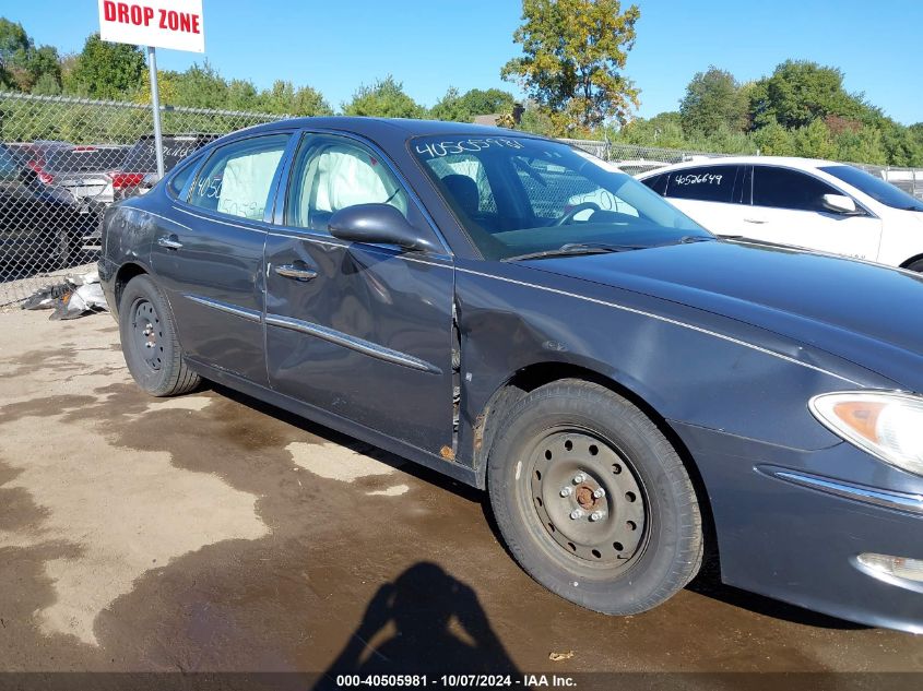 2009 Buick Lacrosse Cxl VIN: 2G4WD582091250546 Lot: 40505981