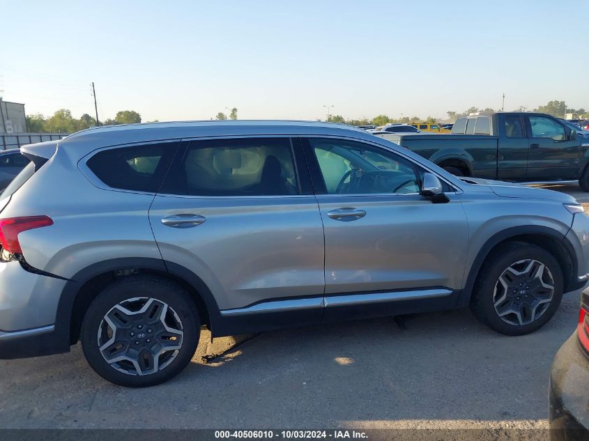 2022 Hyundai Santa Fe Limited VIN: 5NMS44AL0NH475930 Lot: 40506010