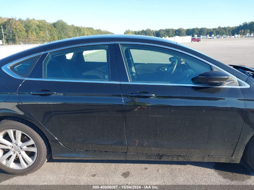 2015 Chrysler 200 Limited VIN: 1C3CCCAB1FN641714 Lot: 40506087