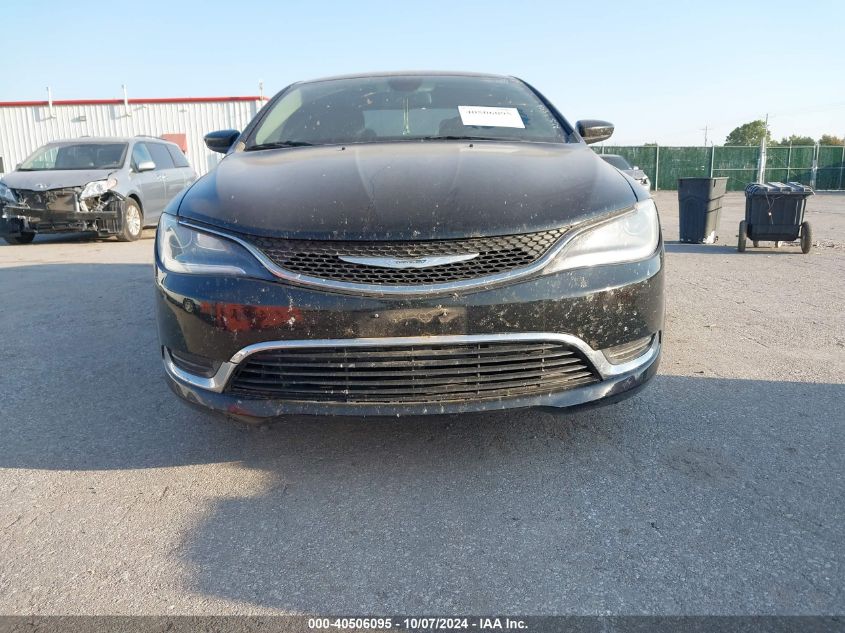 2016 Chrysler 200 Limited VIN: 1C3CCCAB1GN123345 Lot: 40506095