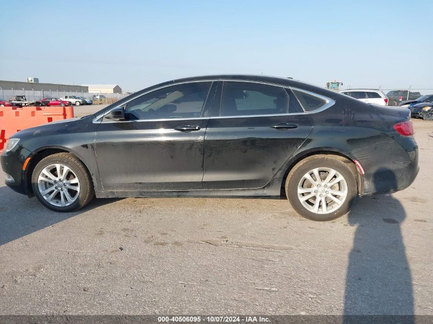 2016 Chrysler 200 Limited VIN: 1C3CCCAB1GN123345 Lot: 40506095