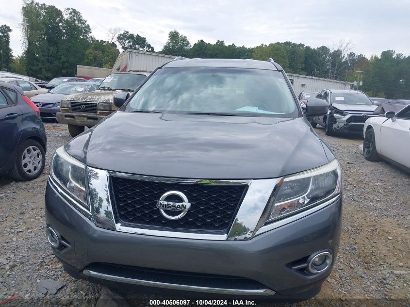 2016 Nissan Pathfinder Sl VIN: 5N1AR2MNXGC669392 Lot: 40506097