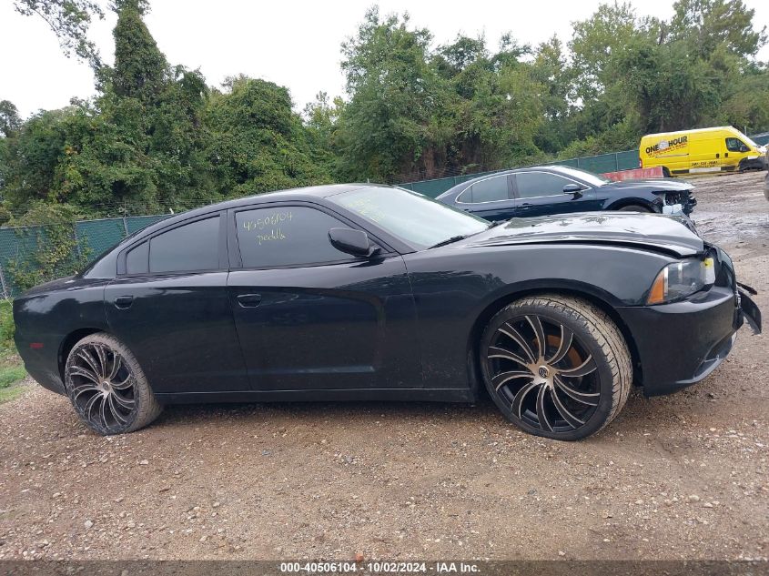 2014 Dodge Charger Se VIN: 2C3CDXBG3EH107698 Lot: 40506104