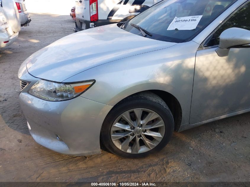 2013 Lexus Es 300H VIN: JTHBW1GG4D2015741 Lot: 40506106