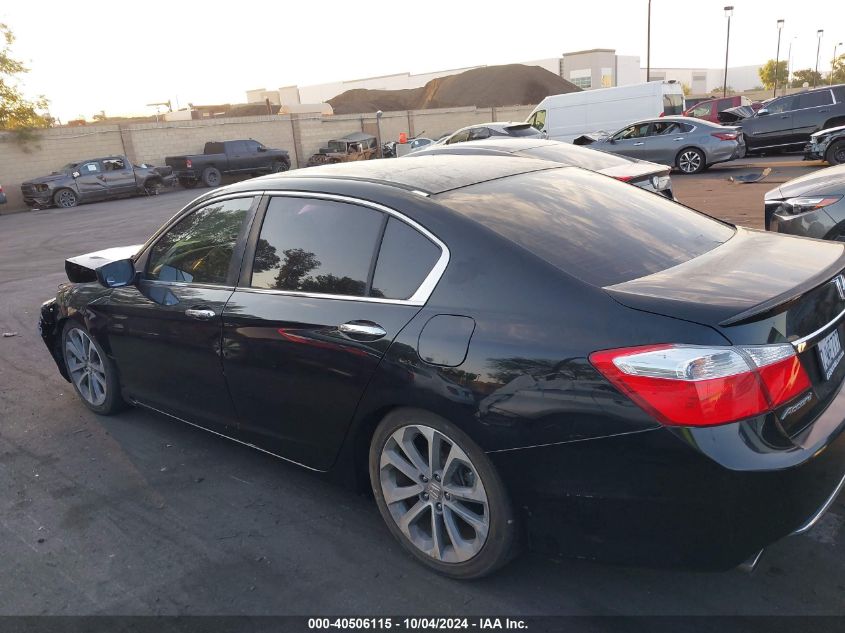 1HGCR2E5XFA076381 2015 Honda Accord Sport