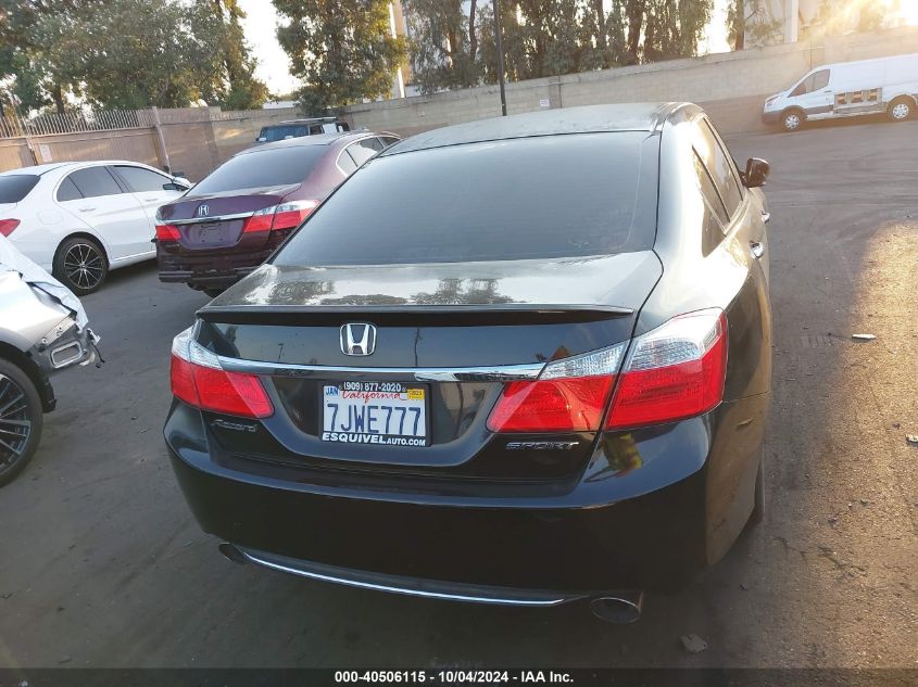 1HGCR2E5XFA076381 2015 Honda Accord Sport