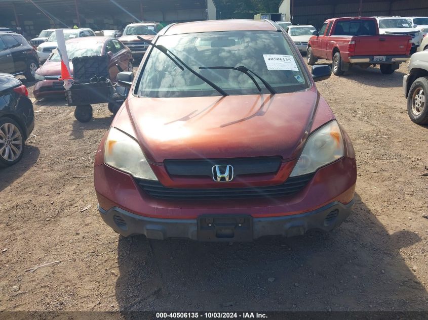 2008 Honda Cr-V Lx VIN: JHLRE38398C038333 Lot: 40506135