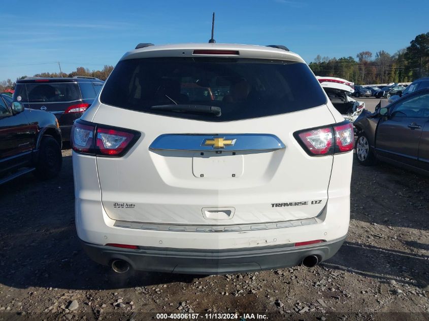 2015 Chevrolet Traverse Ltz VIN: 1GNKRJKD3FJ248046 Lot: 40506157