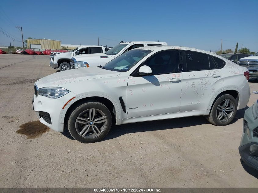 2018 BMW X6 xDrive35I VIN: 5UXKU2C50J0X48666 Lot: 40506178