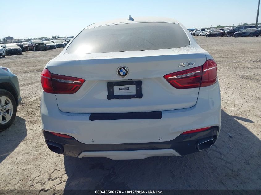 2018 BMW X6 xDrive35I VIN: 5UXKU2C50J0X48666 Lot: 40506178