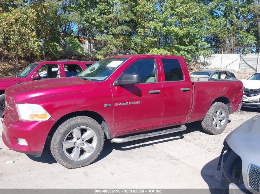 2012 Ram 1500 St VIN: 1C6RD6FT3CS280464 Lot: 40506190