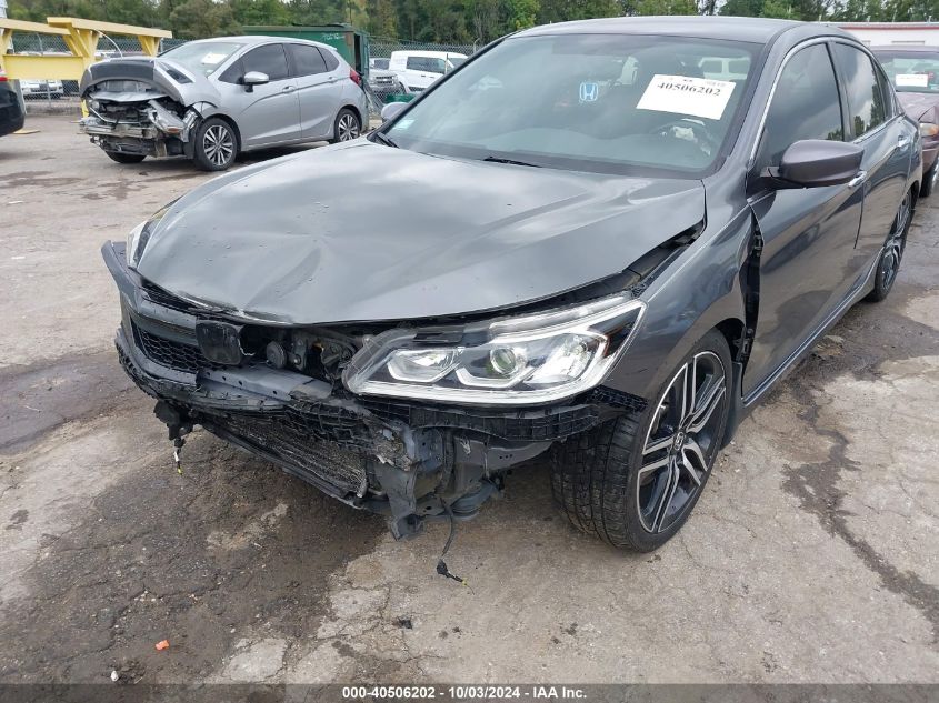 1HGCR2F57HA171434 2017 Honda Accord Sport