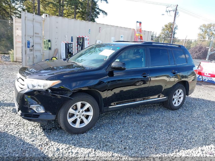 5TDBK3EH4BS083953 2011 Toyota Highlander Se V6