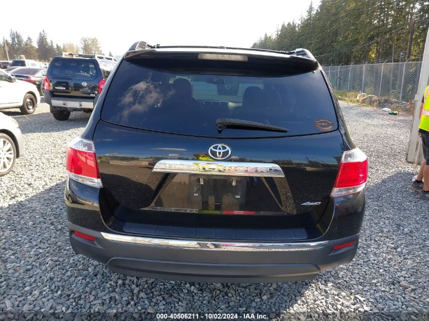 5TDBK3EH4BS083953 2011 Toyota Highlander Se V6