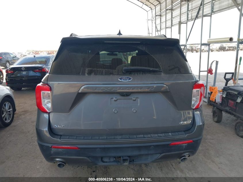 2021 Ford Explorer Xlt VIN: 1FMSK8DH9MGA53869 Lot: 40506238