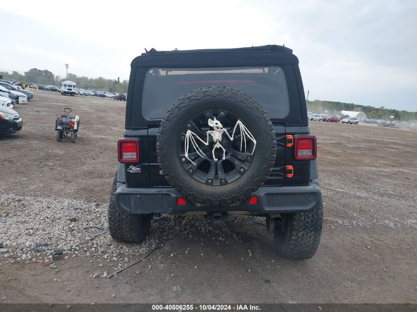 2019 Jeep Wrangler Unlimited Sahara VIN: 1C4HJXEG1KW608396 Lot: 40506255